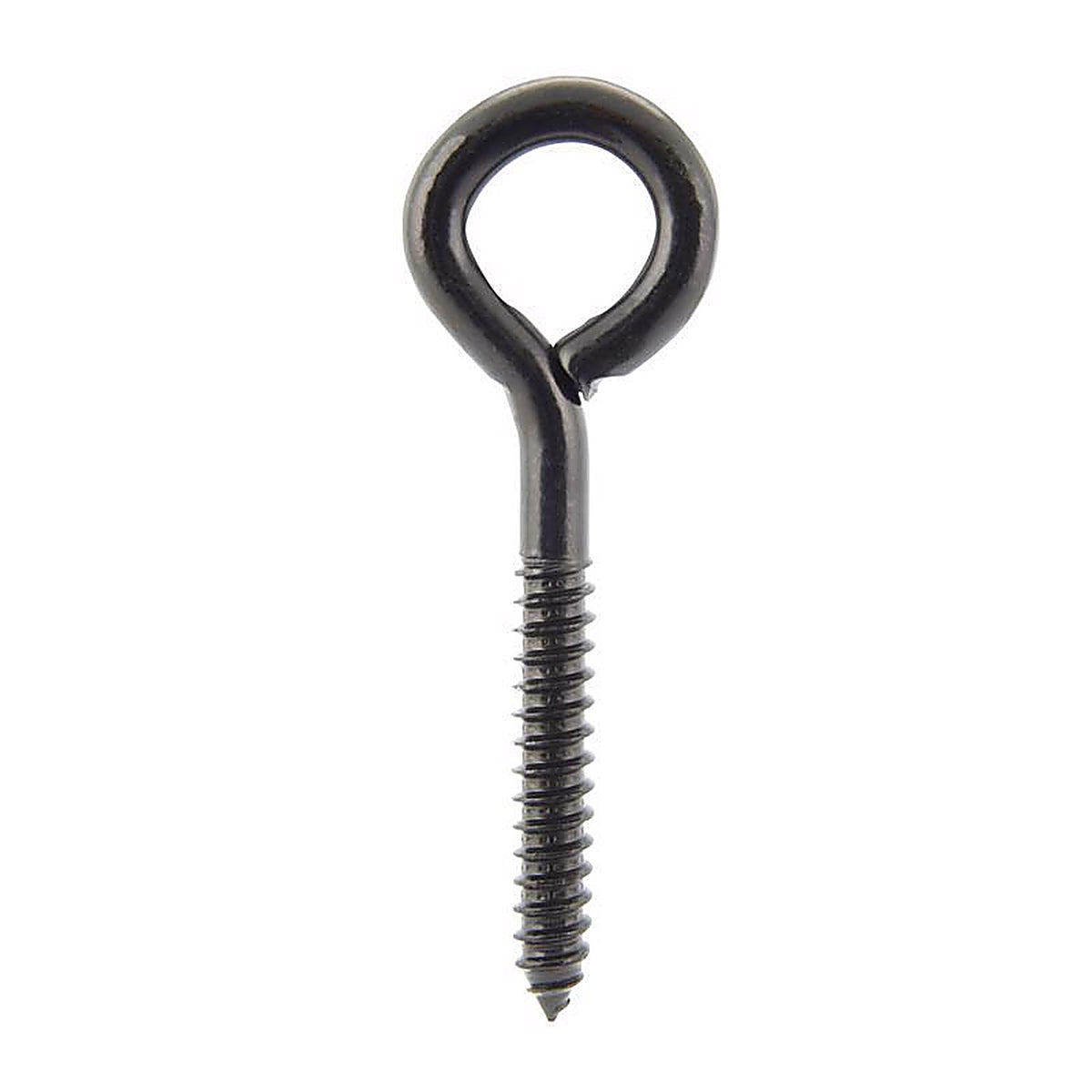 Wright - 02-3468-313 - 1/2 in. D X 5-1/2 in. L Black Steel Lag Screw Eye 350 lb 1 pk