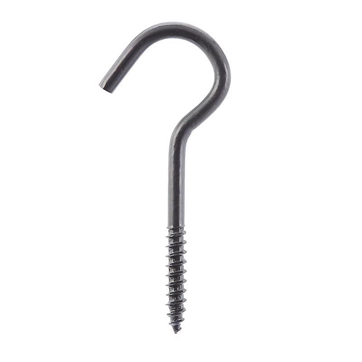 Wright - 02-3480-309 - Medium Matte Black Black Steel 3-3/8 in. L Ceiling Hook 50 lb 1 pk