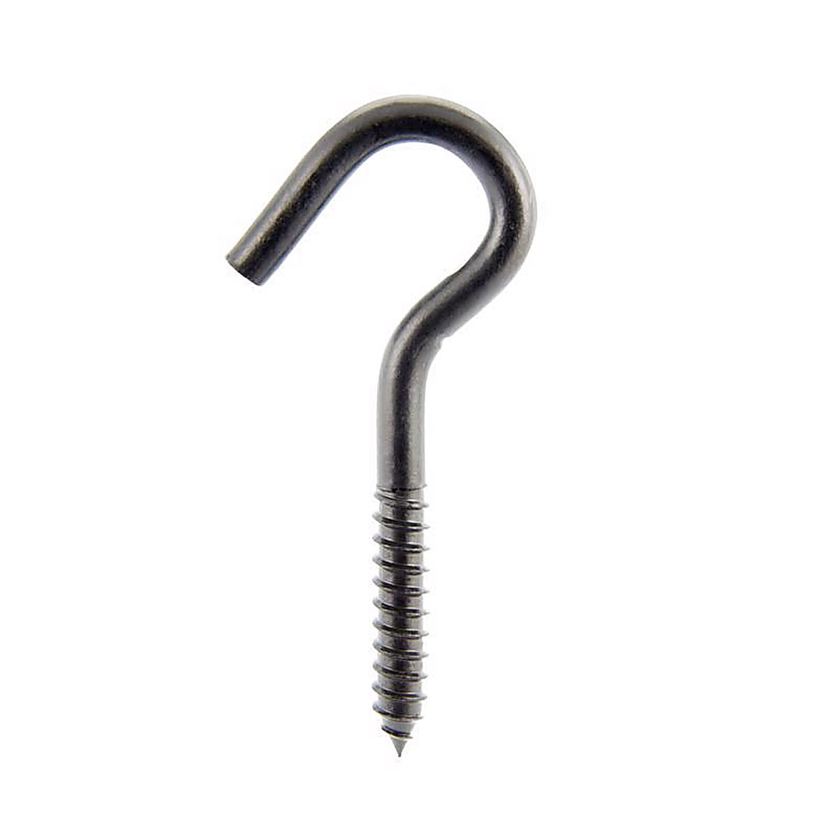 Wright - 02-3480-337 - Medium Matte Black Black Steel 4-3/16 in. L Ceiling Hook 200 lb 1 pk