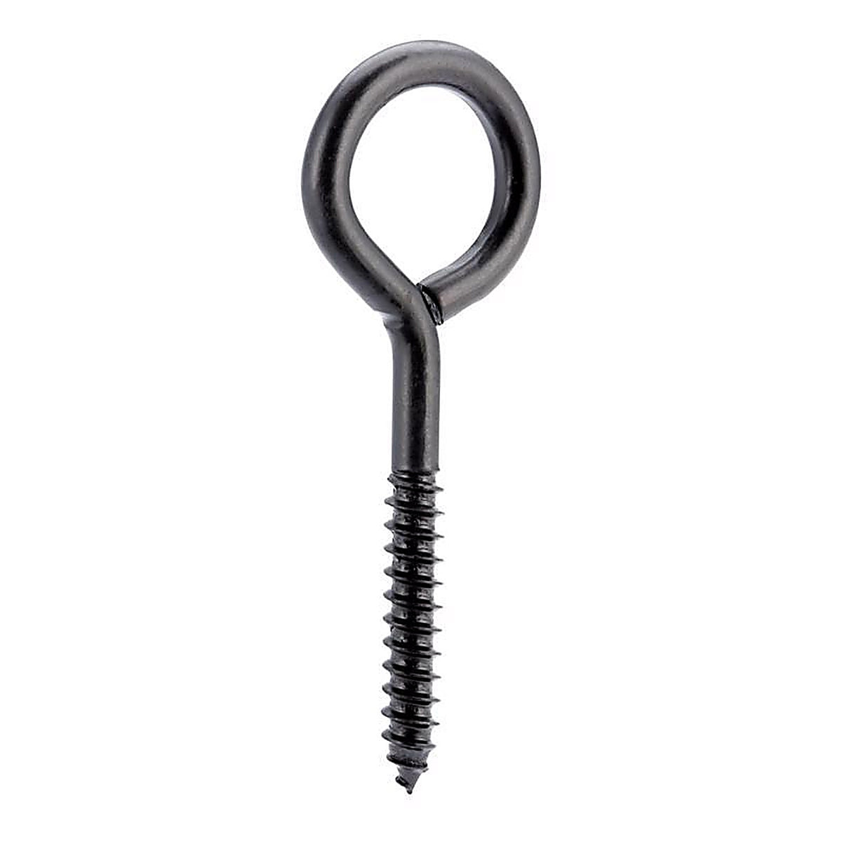 Wright - 02-3463-309 - 3/8 in. D X 4-1/2 in. L Black Steel Lag Screw Eye 325 lb 1 pk