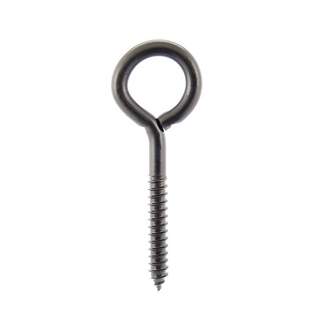 Wright - 02-3463-311 - 7/16 in. D X 5-1/4 in. L Black Steel Lag Screw Eye 325 lb 1 pk