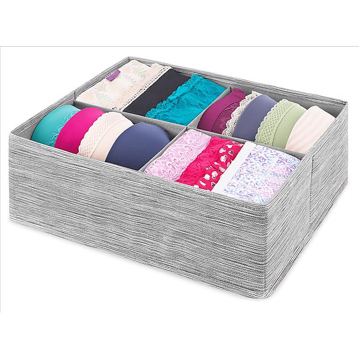 Whitmor - 5455-10050 - 3.93 in. H X 12 in. W X 13.78 in. L Cardboard/Fabric Closet Organizer