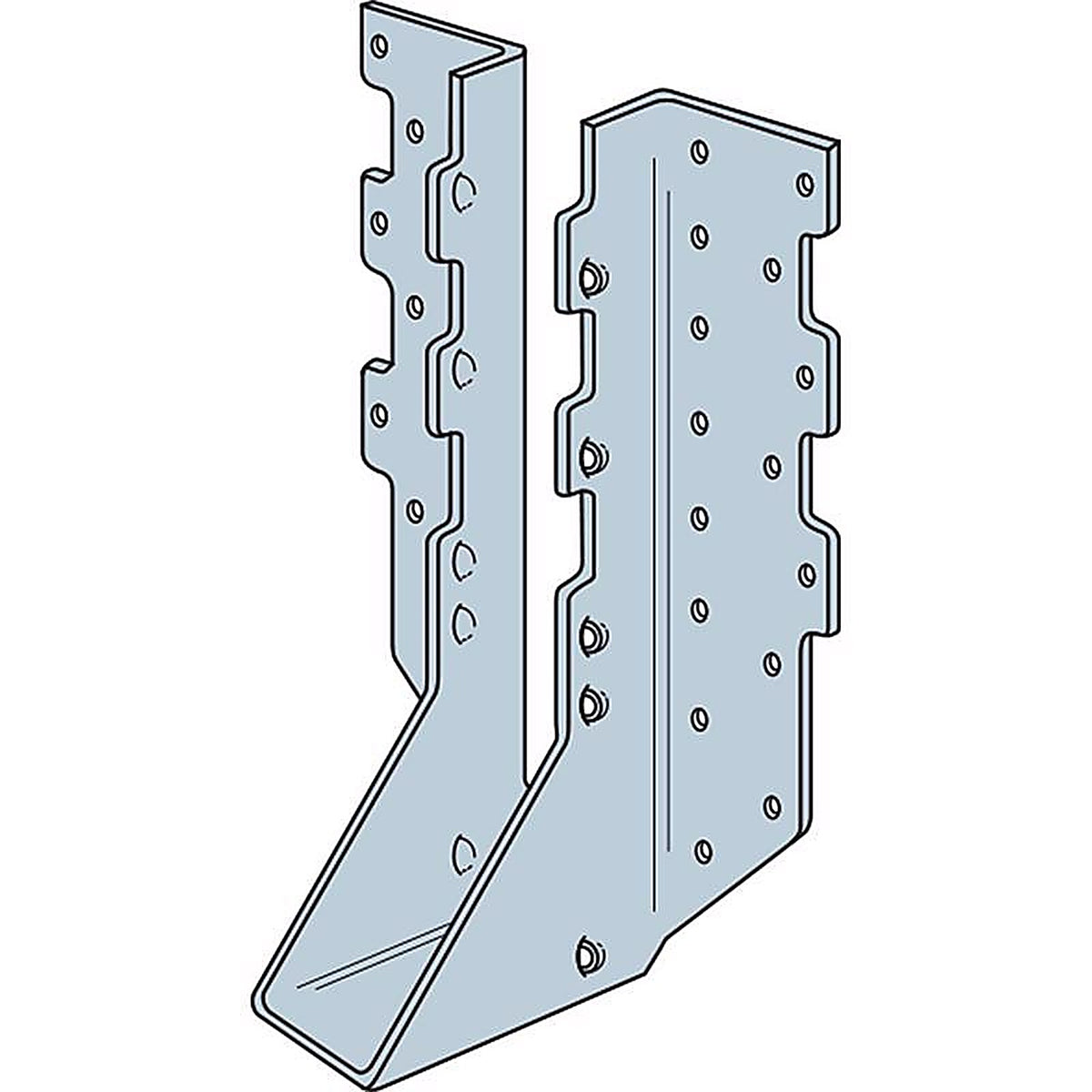 Simpson Strong-Tie - HUS1.81/10 - 8.87 in. H X 1.8 in. W 16 Ga. Steel Joist Hanger