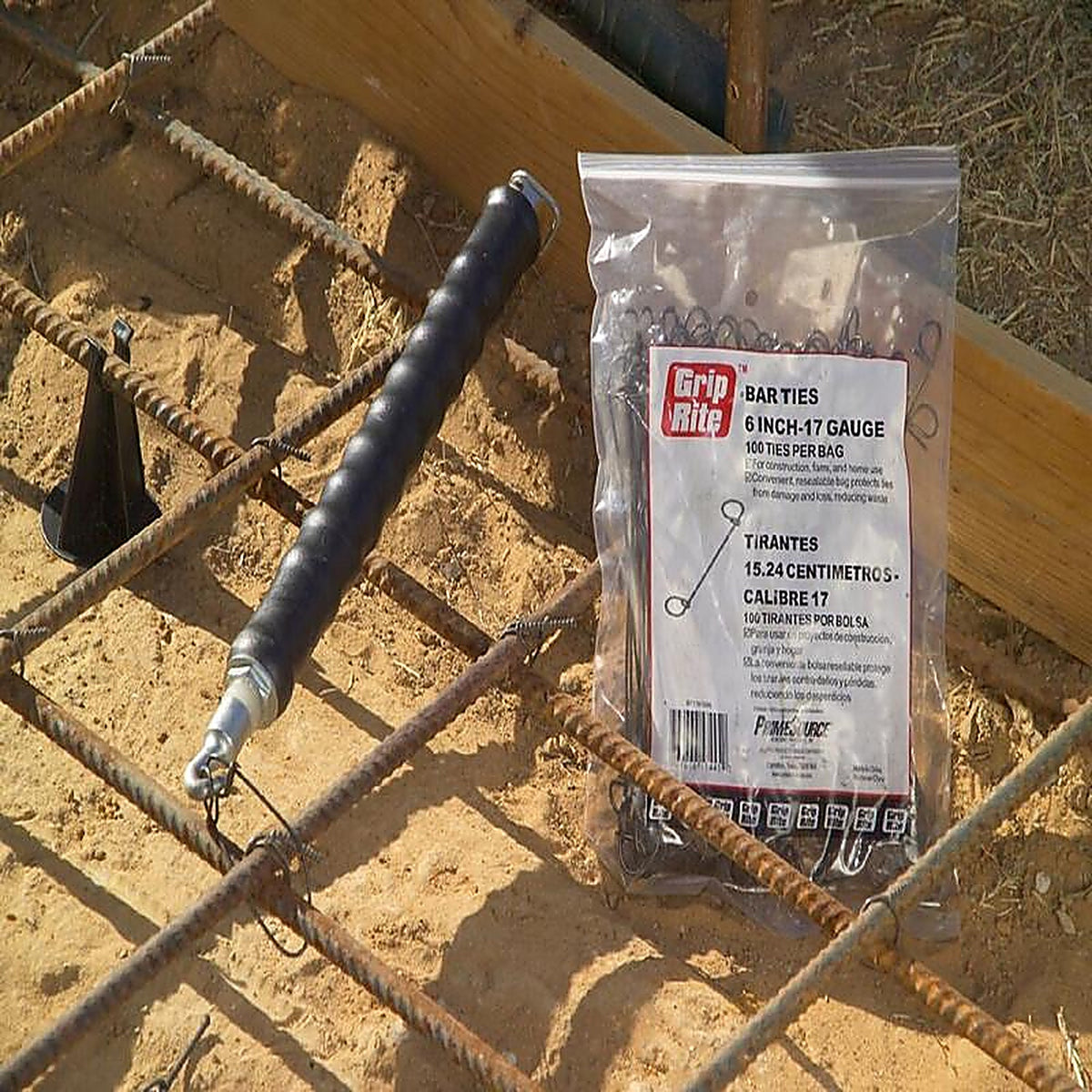 Grip-Rite - BTTAEAR - Steel Bar Tie Twister Tool 12 in. L X 0.75 in. D