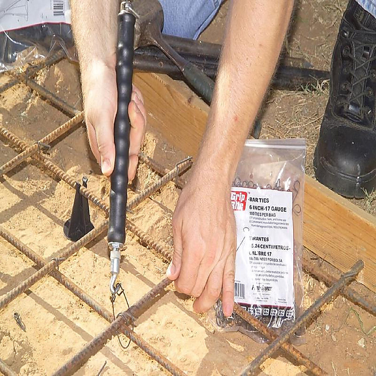 Grip-Rite - BTTAEAR - Steel Bar Tie Twister Tool 12 in. L X 0.75 in. D