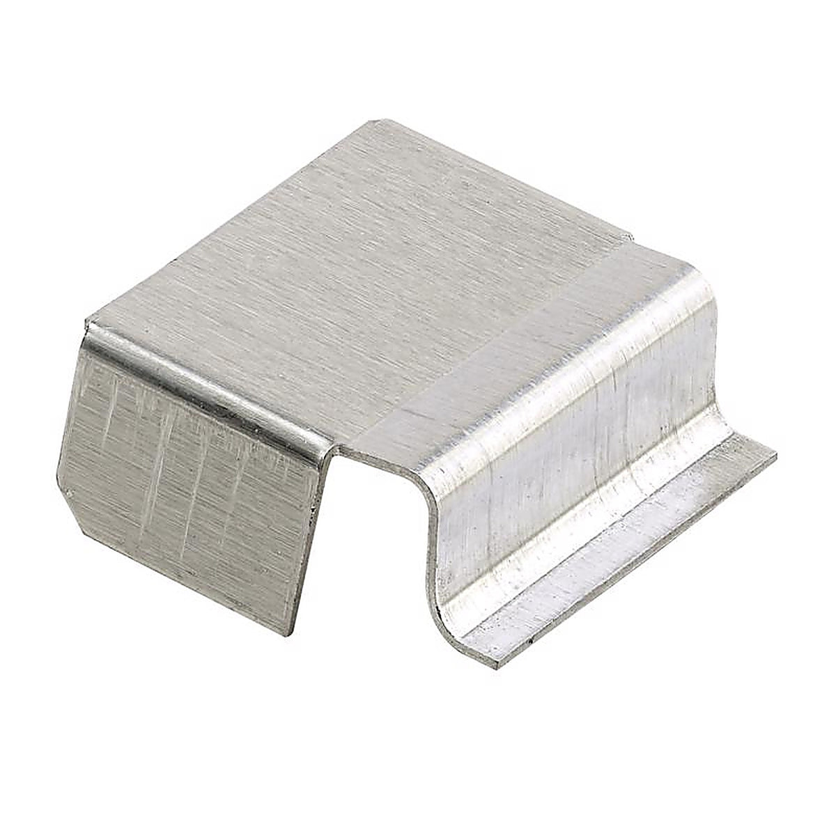Prime-Line - PL 16770 - Mill Silver Aluminum 1/2 in. W X 5/8 in. L Spreader Bar 100 pk