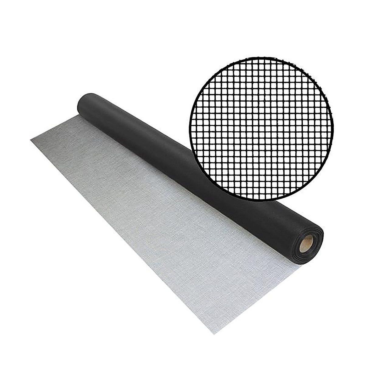 Phifer Wire - 3044522 - BetterVue 36 in. W X 100 ft. L Black Polyester Insect Screen Cloth