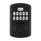 Kwikset - 992500-004 - Matte Black Metal Electronic Touch Pad Deadbolt