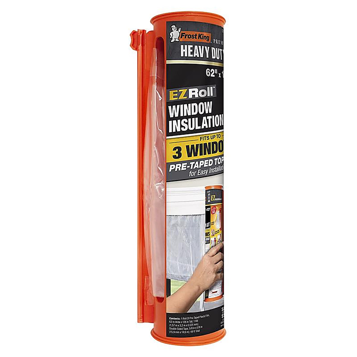 Frost King - EZ833CDSP12 - Clear Indoor Window Film Insulator Kit