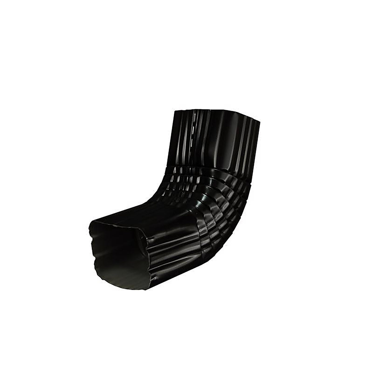 Amerimax - 2506435 - 4 in. H X 2 in. W X 3 in. L Black Aluminum A Downspout Elbow