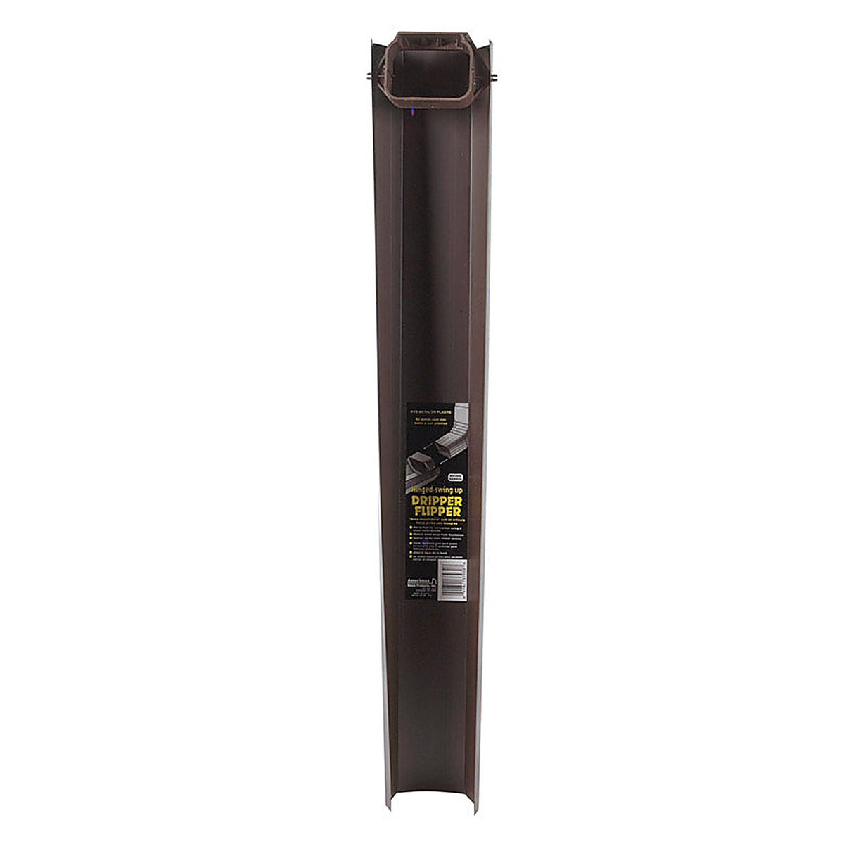 Amerimax - 3703019 - 2.5 in. H x 4.5 in. W x 30 in. L Brown Vinyl Downspout Extension