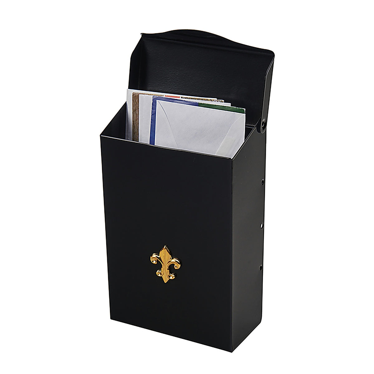 Gibraltar - BW110000 - City Classic Galvanized Steel Wall Mount Black Mailbox