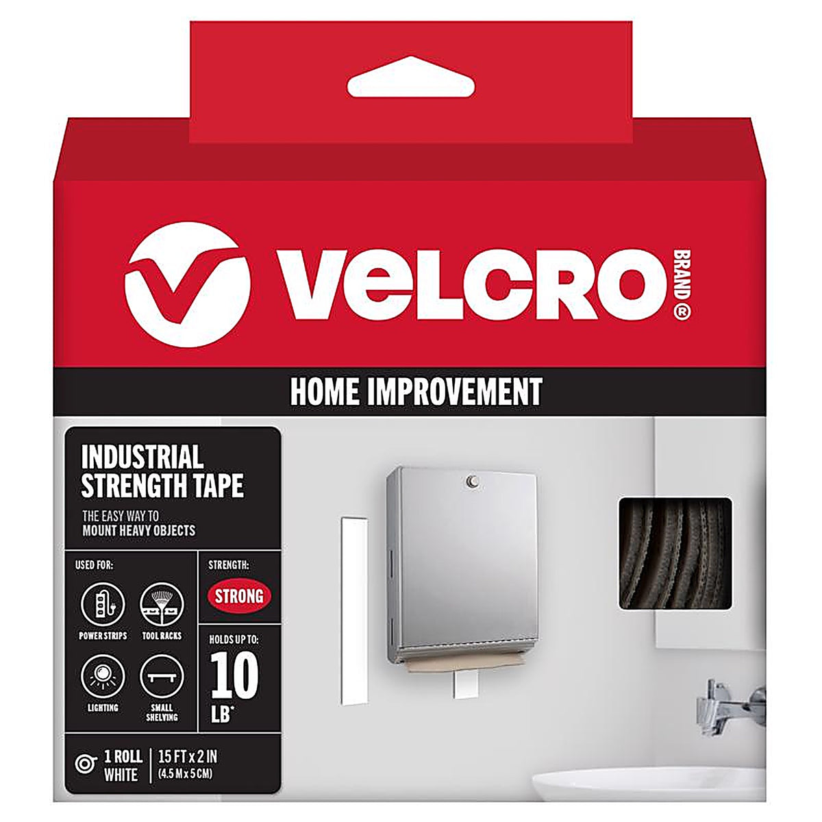 Velcro - 90198 - Hook and Loop Fastener 180 in. L - 1/Pack