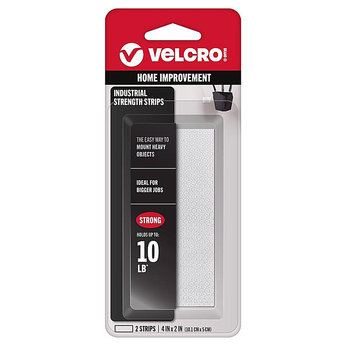 Velcro - 90200 - Hook and Loop Fastener 4 in. L - 2/Pack
