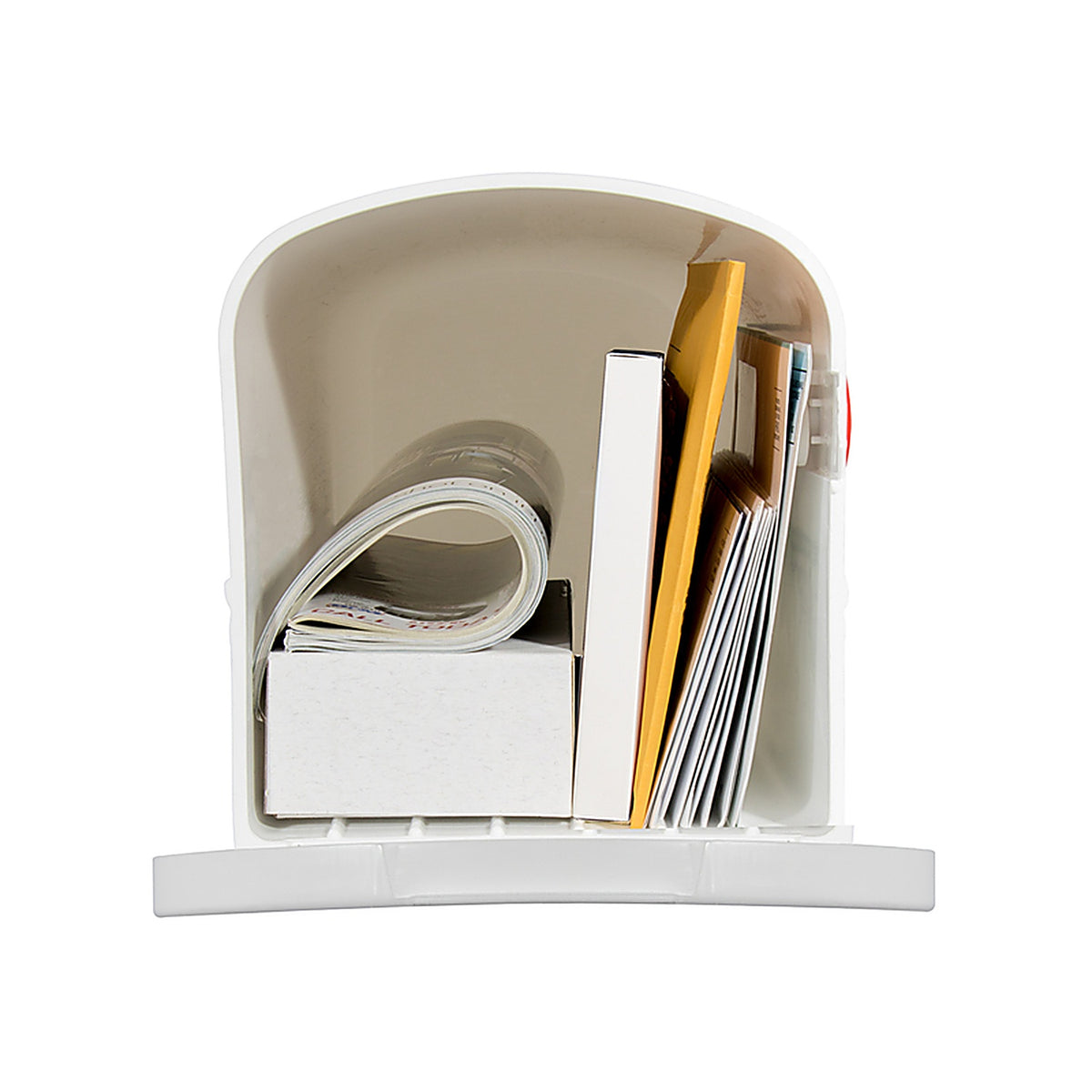 Gibraltar - PL10W0201 - Parsons Classic Plastic Post Mount White Mailbox