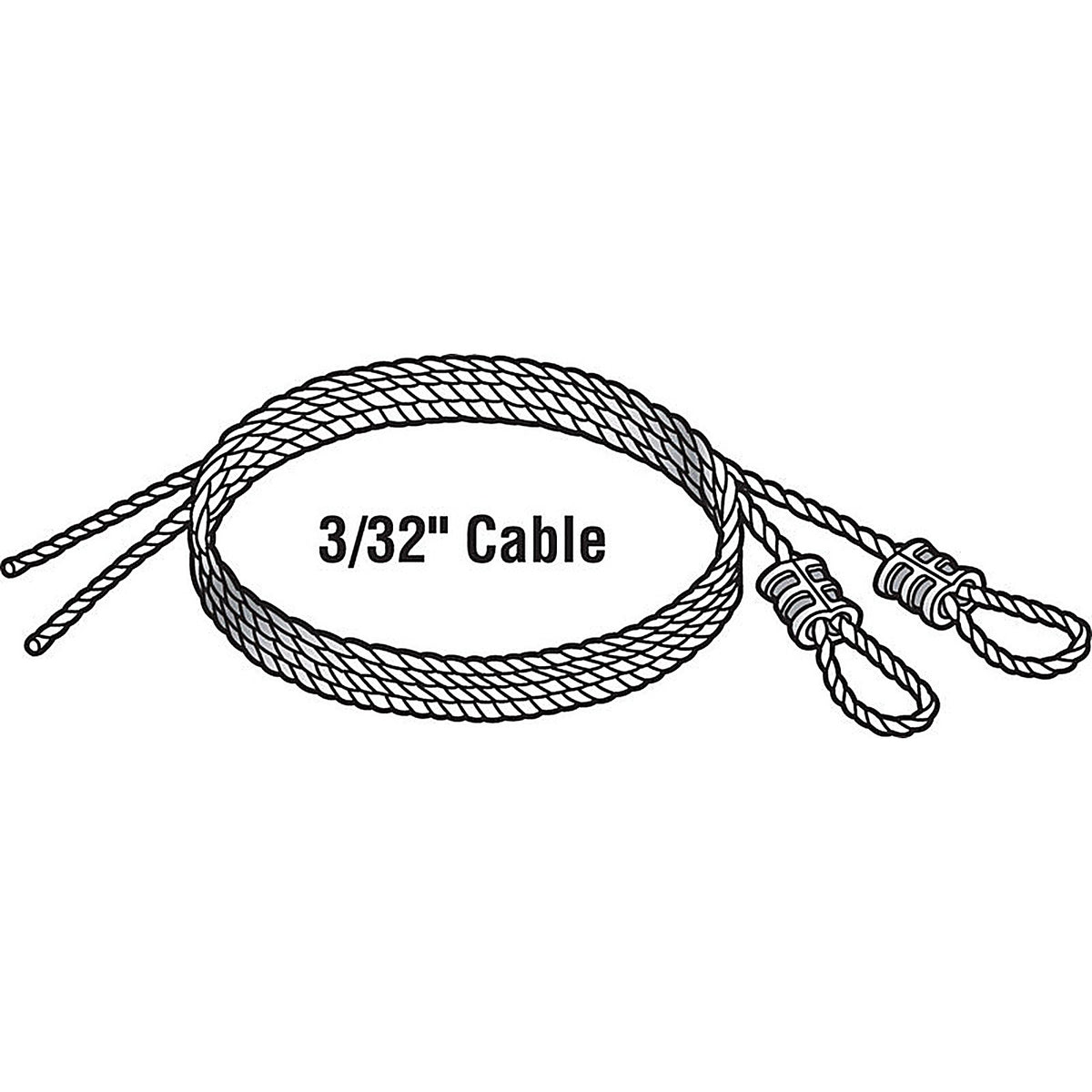 Prime-Line - GD52263 - 75 lb. Torsion Spring Cable 104 in. L