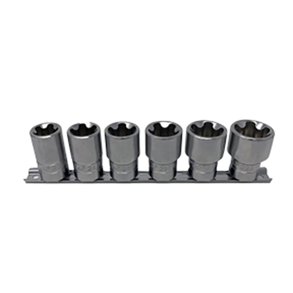 CTA - 5066 - 6 Pc. 5 Pt. EPR Torx Plus Socket Set - 1/2IN Dr.