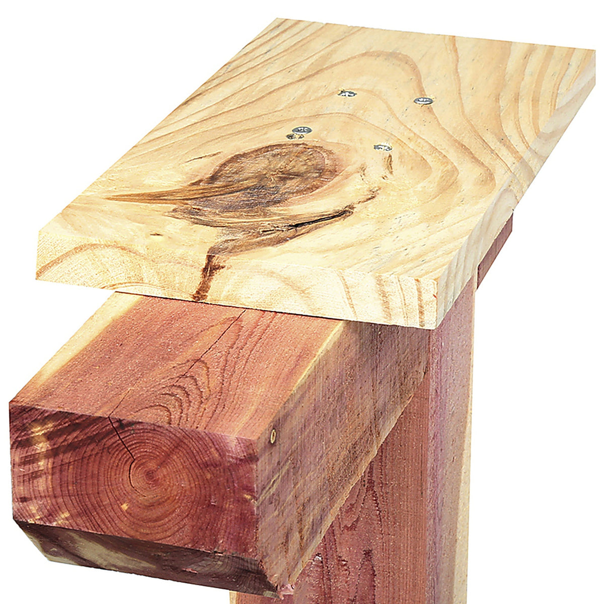 Gibraltar Mailboxes - DPK000AM - 43.3 in. Natural Red Cedar Mailbox Post