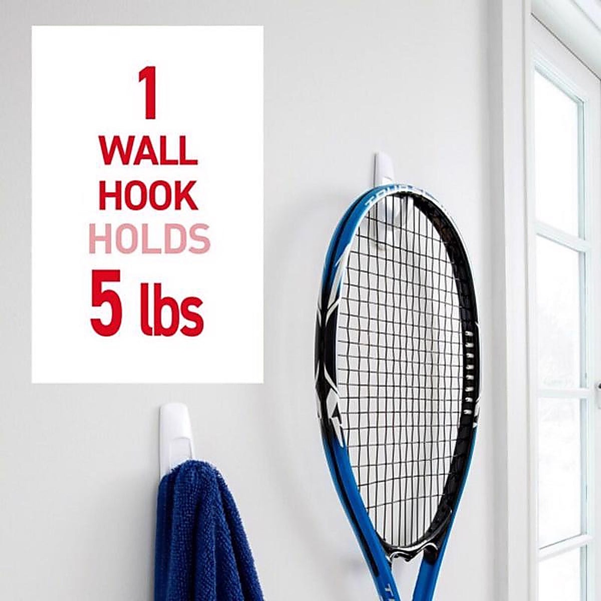 3M - 17003ES - Command Large Plastic Hook 3-7/8 in. L - 1/Pack