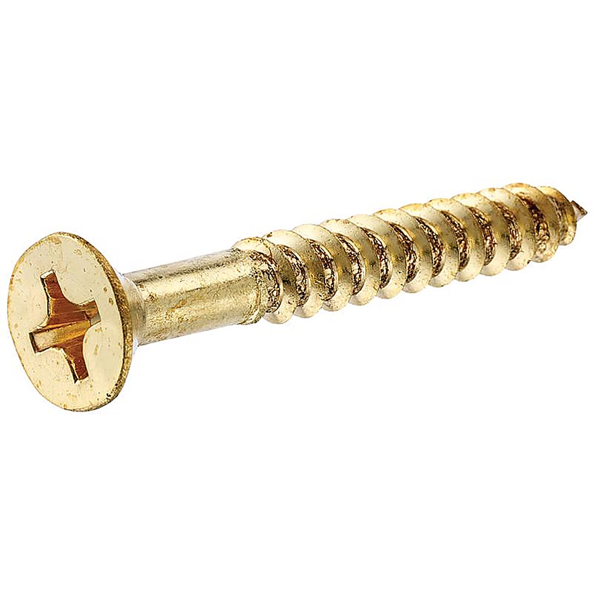 Hillman - 7278 - No. 8 x 2 in. L Phillips Wood Screws - 2/Pack