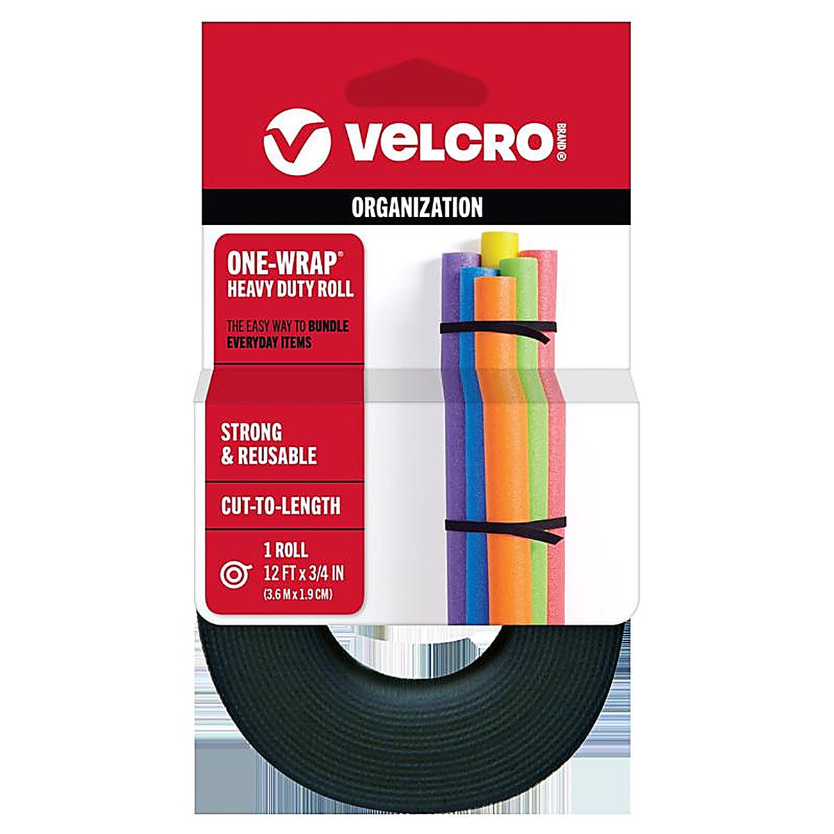Velcro - 90340 - One-Wrap Strap 144 in. L - 1/Pack