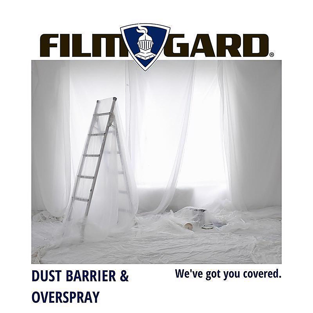 Film-Gard - 625922 - Plastic Sheeting 4 mil x 10 ft. W x 100 ft. L Polyethylene Clear