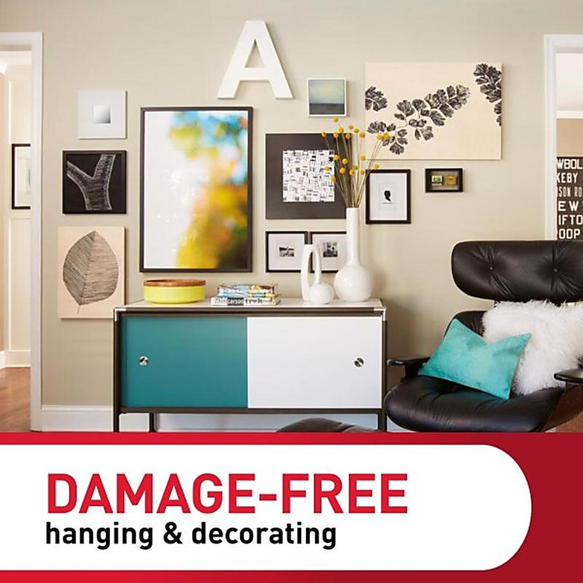 3M - 17041-ES - Command White Wire-Backed Picture Hanger 5 lb. - 1/Pack