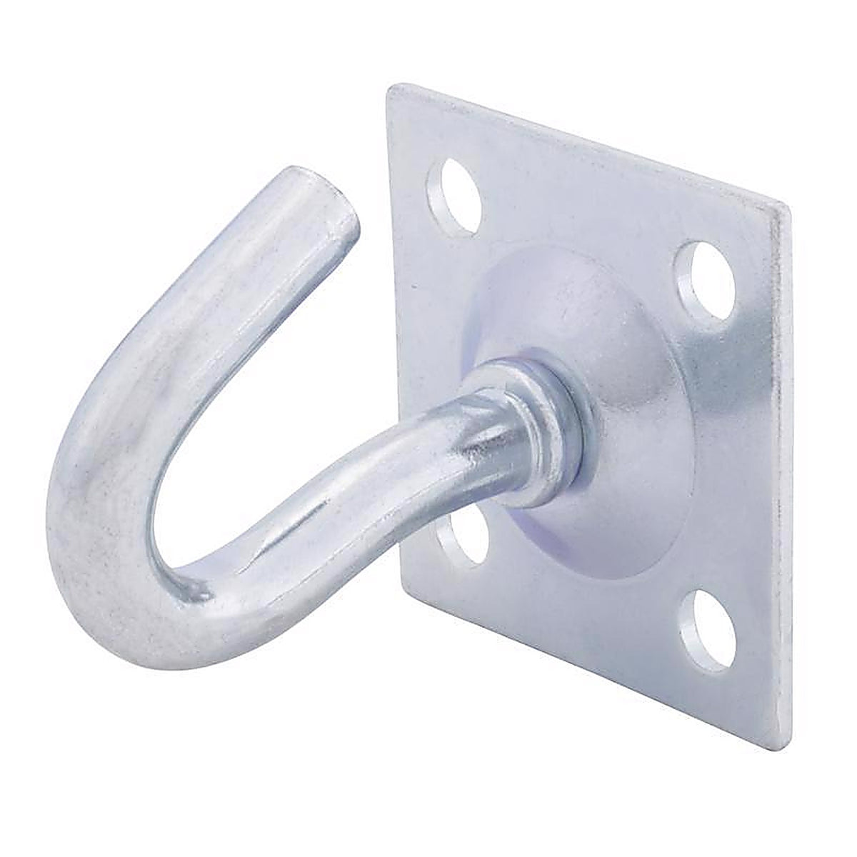 Hampton - 02-3491-101 - Small Zinc-Plated Silver Steel 1.75 in. L Clothesline Hook Plate Type 200 lb. - 1/Pack
