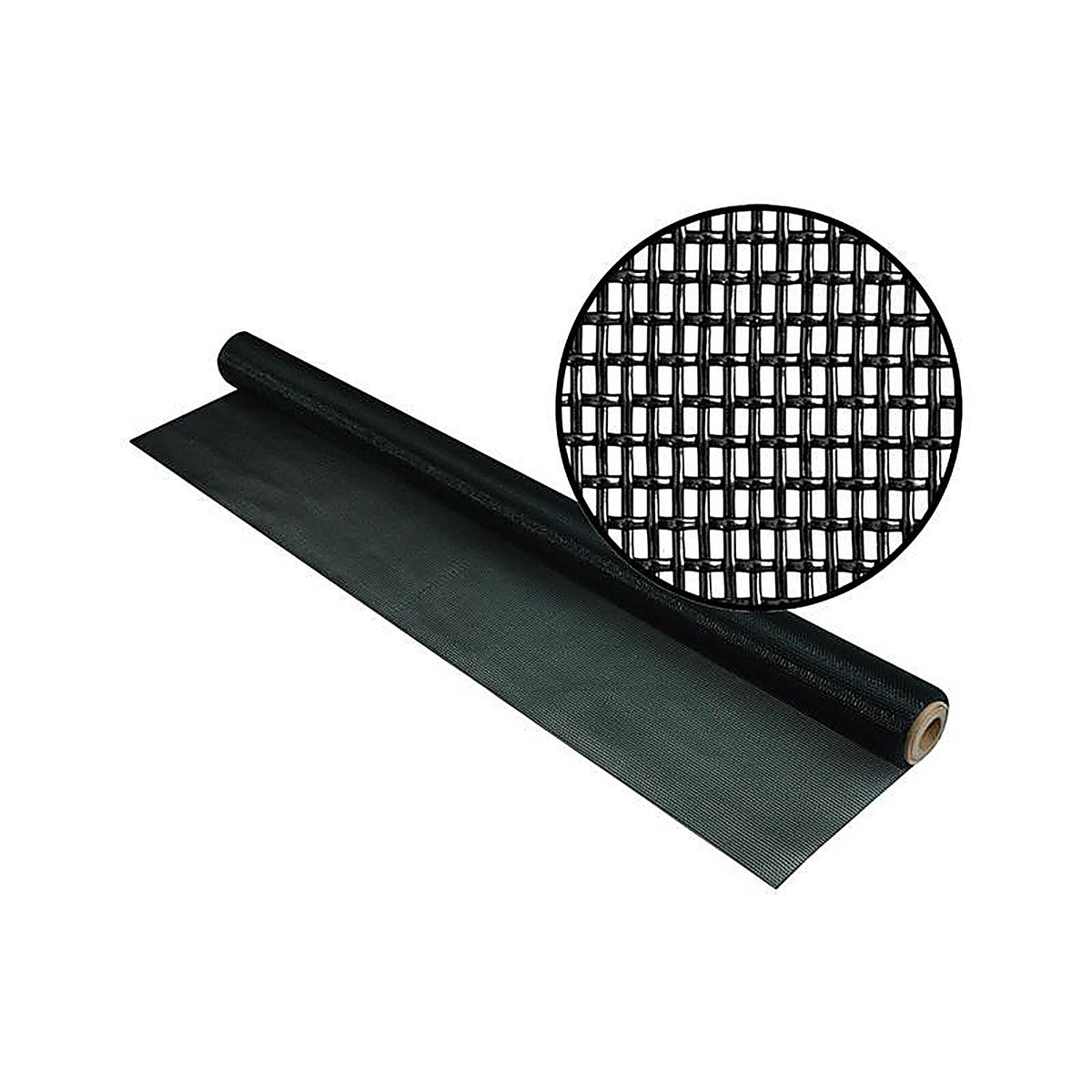 Phifer Wire - 3004137 - 36 in. W x 7 ft. L Black Polyester Pet Screen Cloth