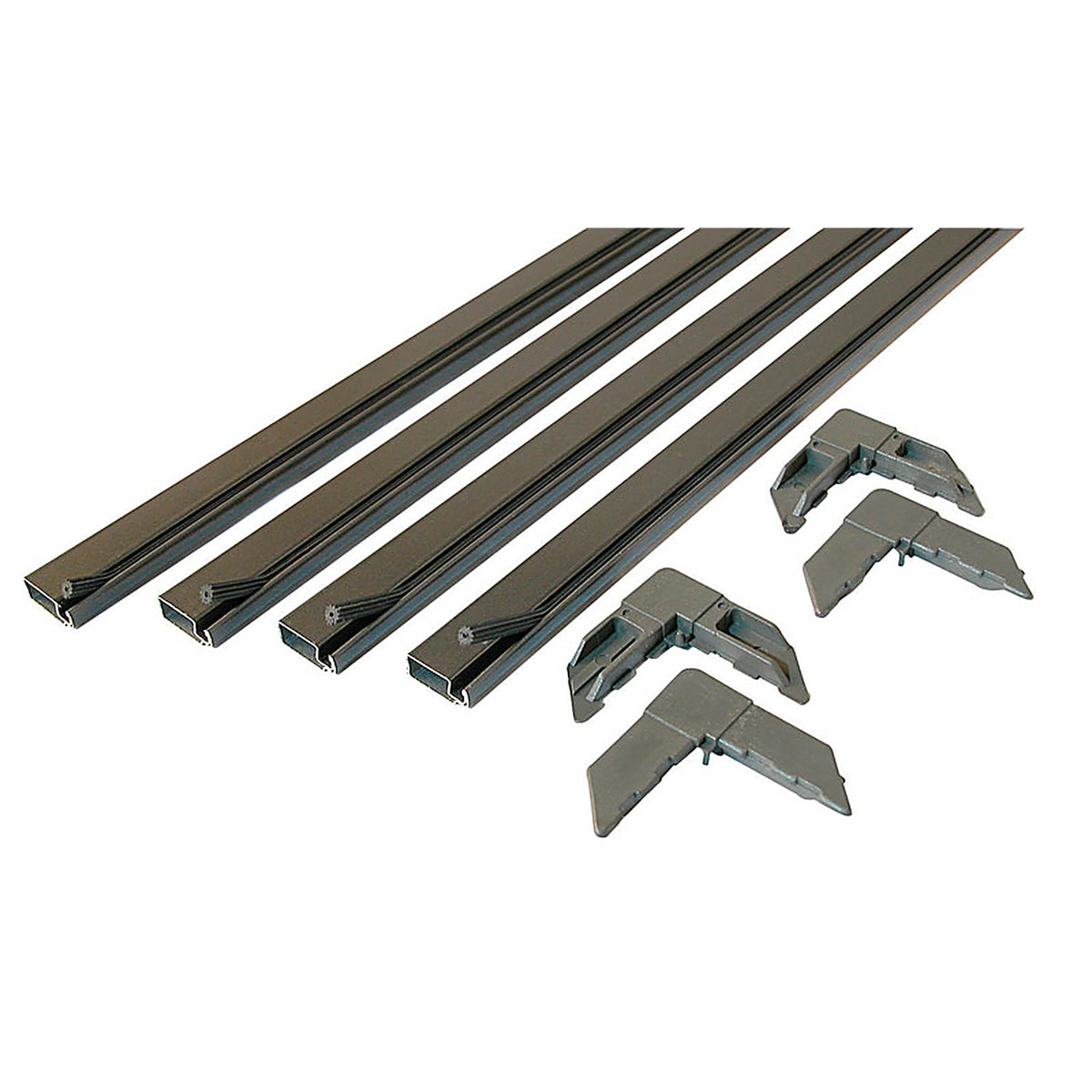 Prime-Line - PL7806 - Bronze Aluminum 5/16 in. W X 3/4 in. L Screen Frame Kit 1 pk