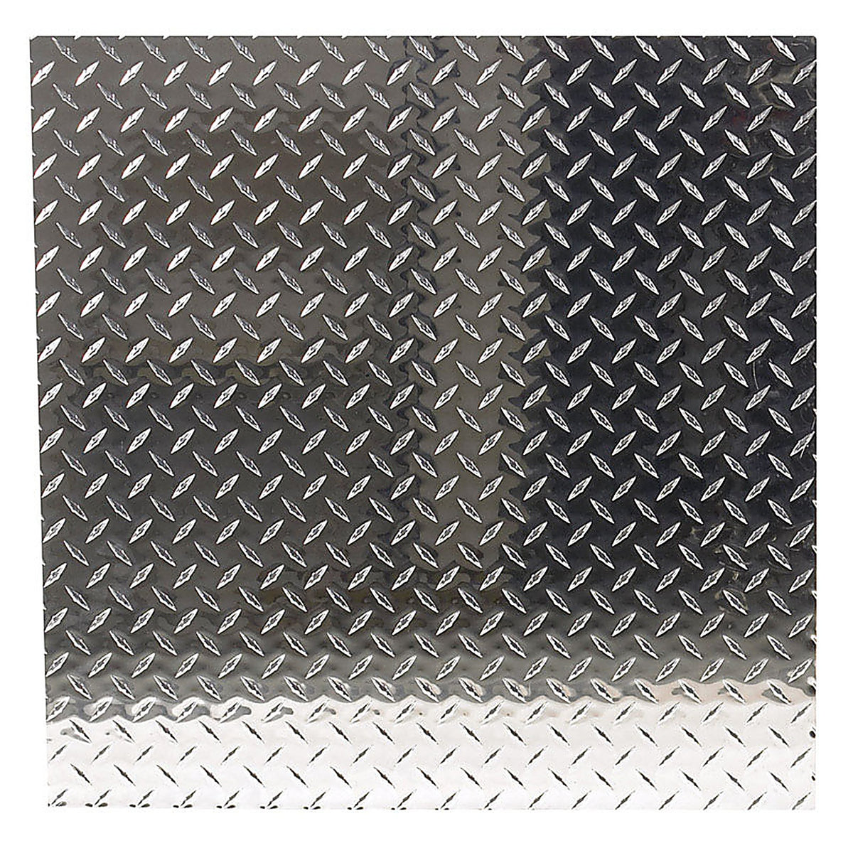 Boltmaster - 11255 - 24 in. W x 24 in. L Bright Aluminum Diamond Tread Plate