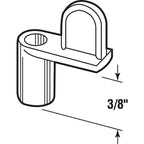 Prime-Line - PL7736 - Mill Silver Die Cast Screen Clip For 3/8 inch - 12/Pack