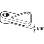 Prime-Line - PL7739 - Gray Plastic Screen Clip For 1/16 inch - 12/Pack