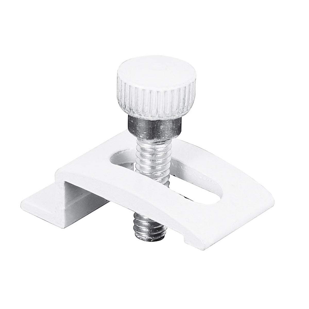 Prime-Line - PL7940 - White Aluminum Storm Door Clip For 1/4 inch 8 pk