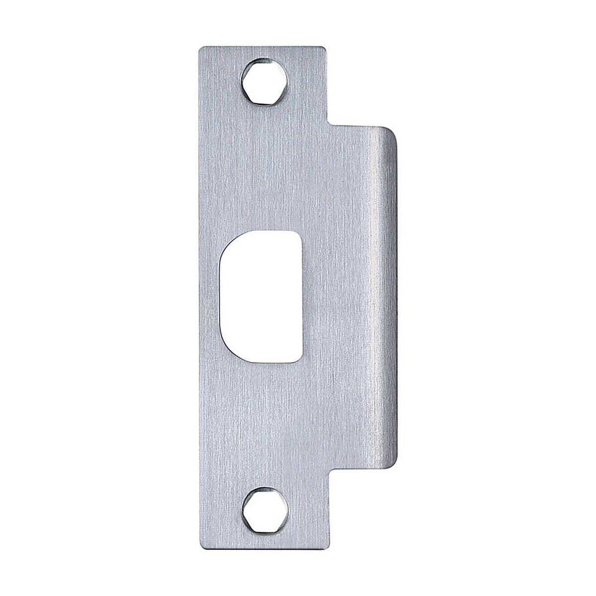 Tell - CL100218 - Satin Silver Stainless Steel Strike Plate - 1/Pack