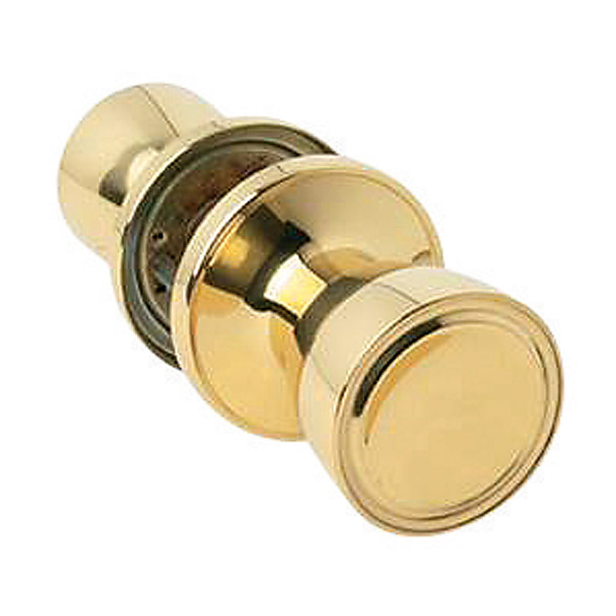 Home Plus - LA2120 - Polished Brass Passage Lockset ANSI Grade 3 1-3/4 in.