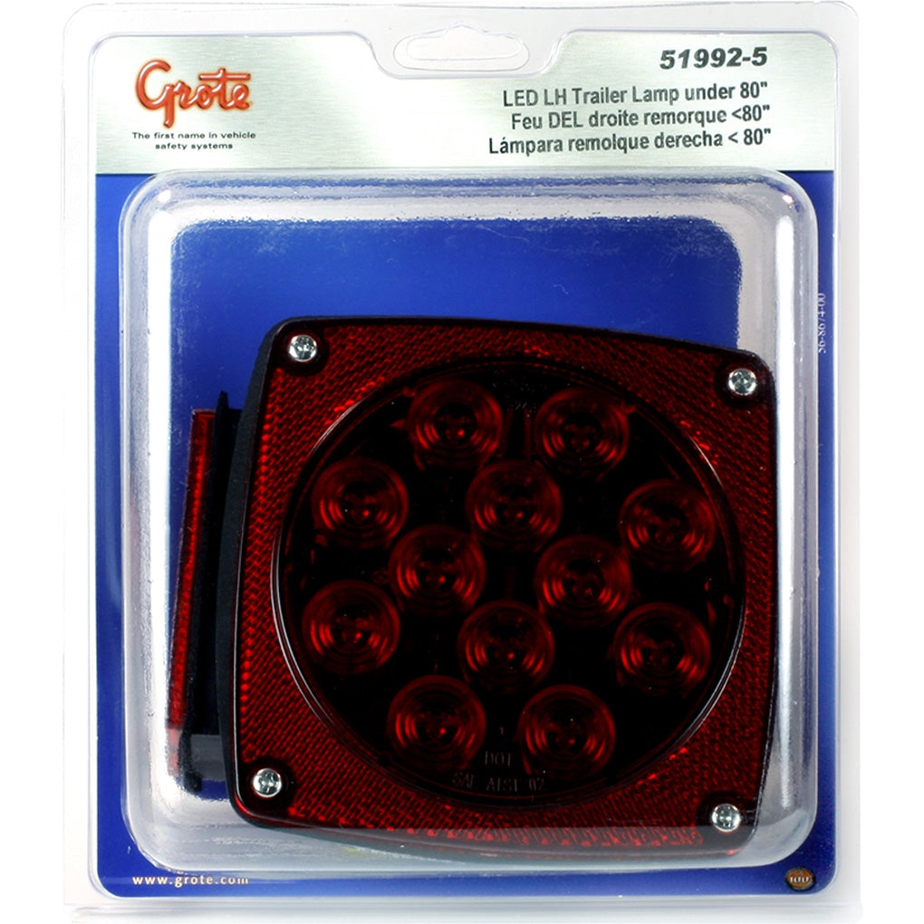 Grote - 51992-5 - Stop Tail Turn Lamp, Red