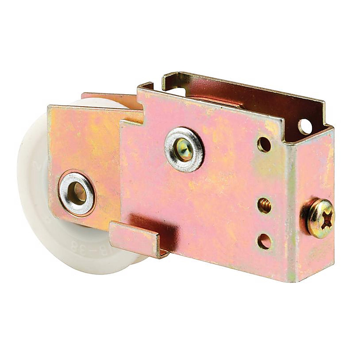 Prime-Line - N 6576 - 1-1/2 in. D X 5/16 in. L Mill Plastic/Steel Mirror Door Bottom Roller 1 pk