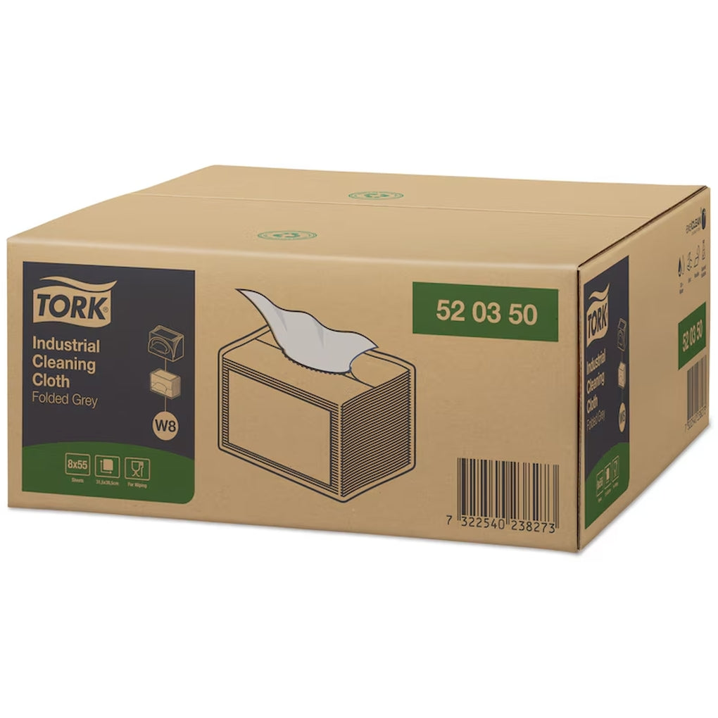 Tork - 520350 - Industrial Cleaning Cloth - 8/Case
