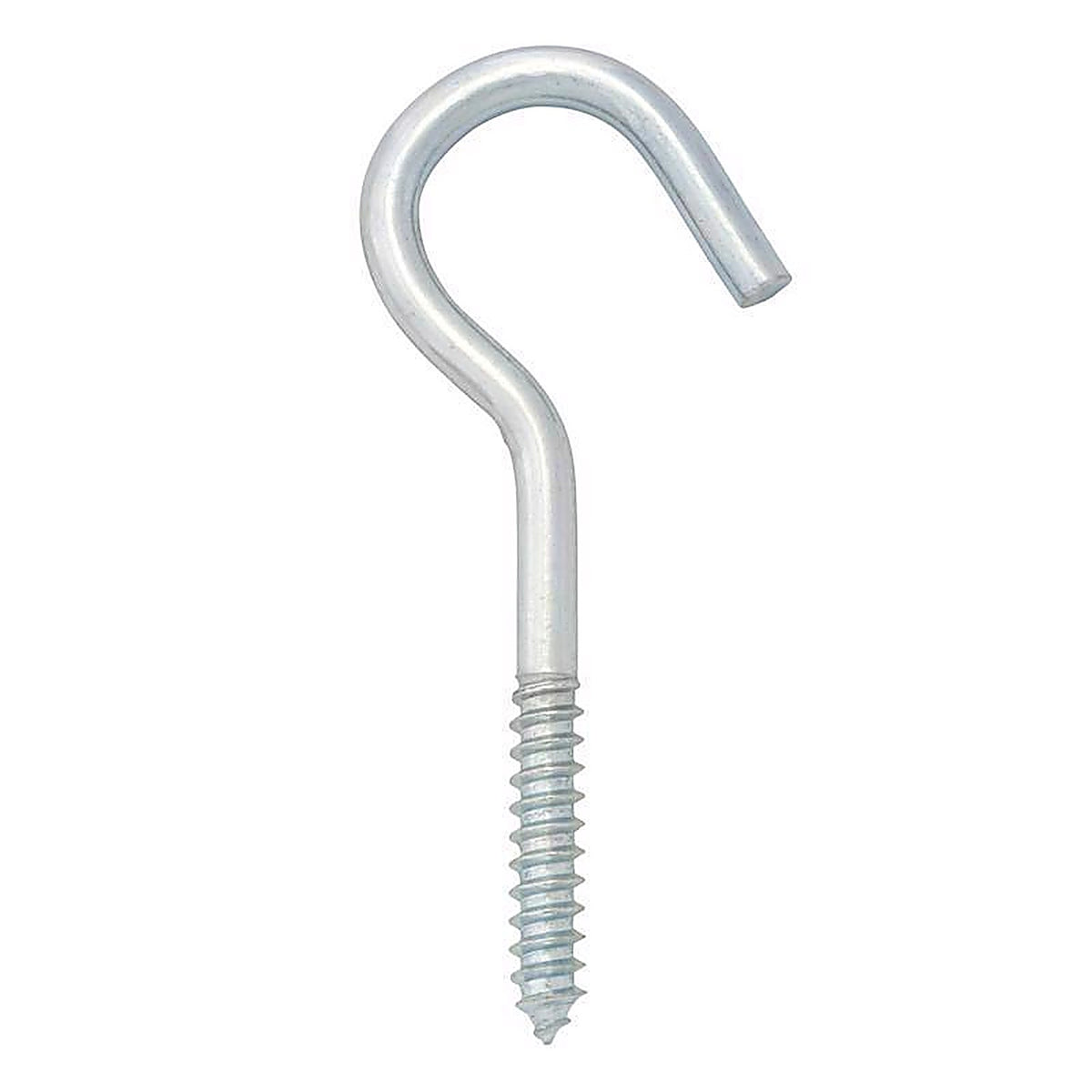 Hampton - 02-3480-148 - Small Zinc-Plated Silver Steel 4.0625 in. L Ceiling Hook 60 lb. - 1/Pack