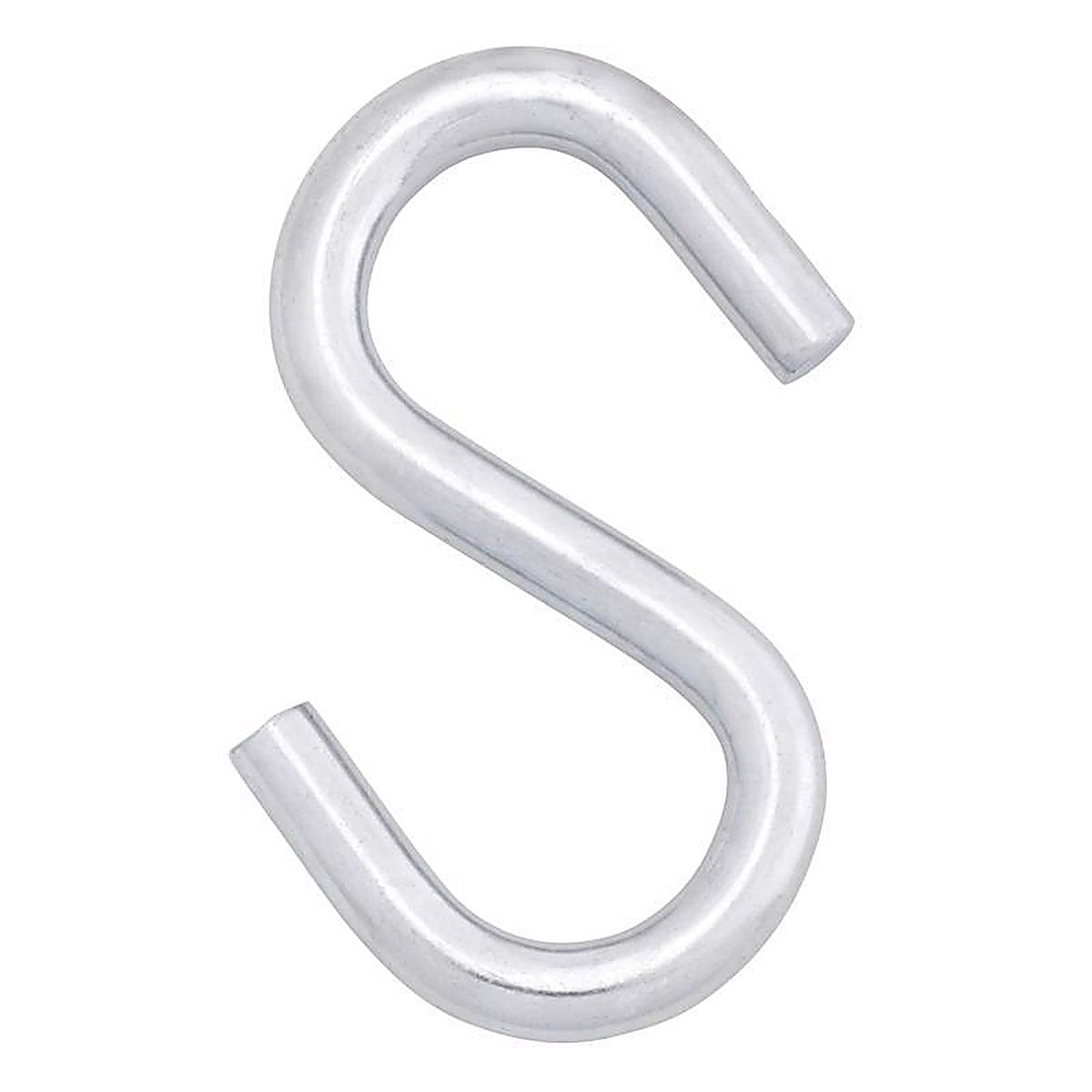 Hampton - 02-3483-838 - Medium Zinc-Plated Silver Steel 3.25 in. L S-Hook 240 lb. - 1/Pack