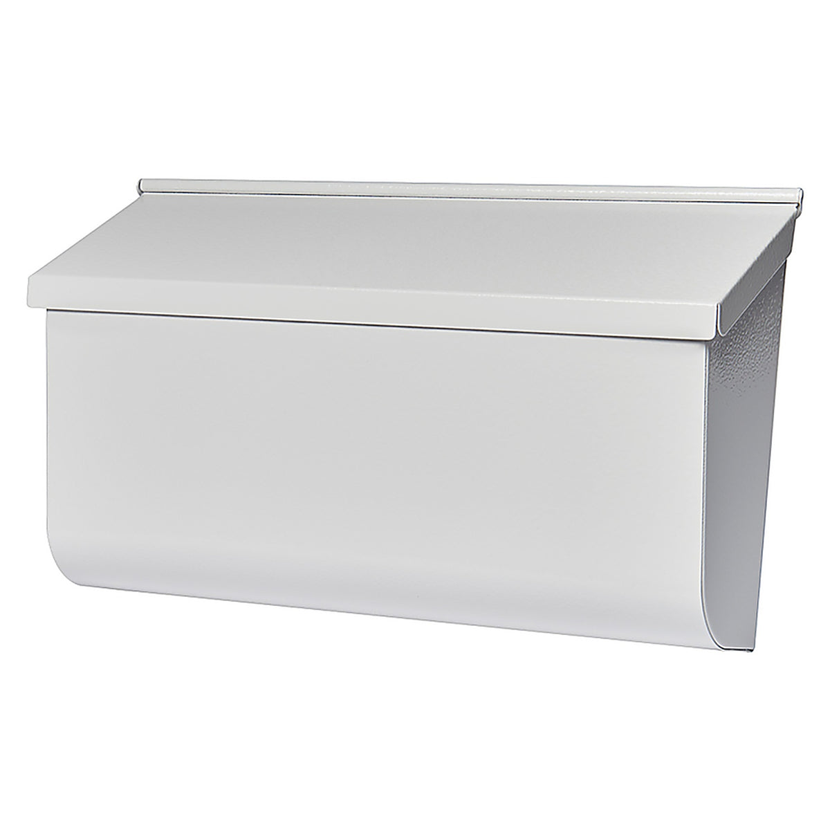 Gibraltar - L4009WW0 - Woodlands Contemporary Galvanized Steel Wall Mount White Mailbox