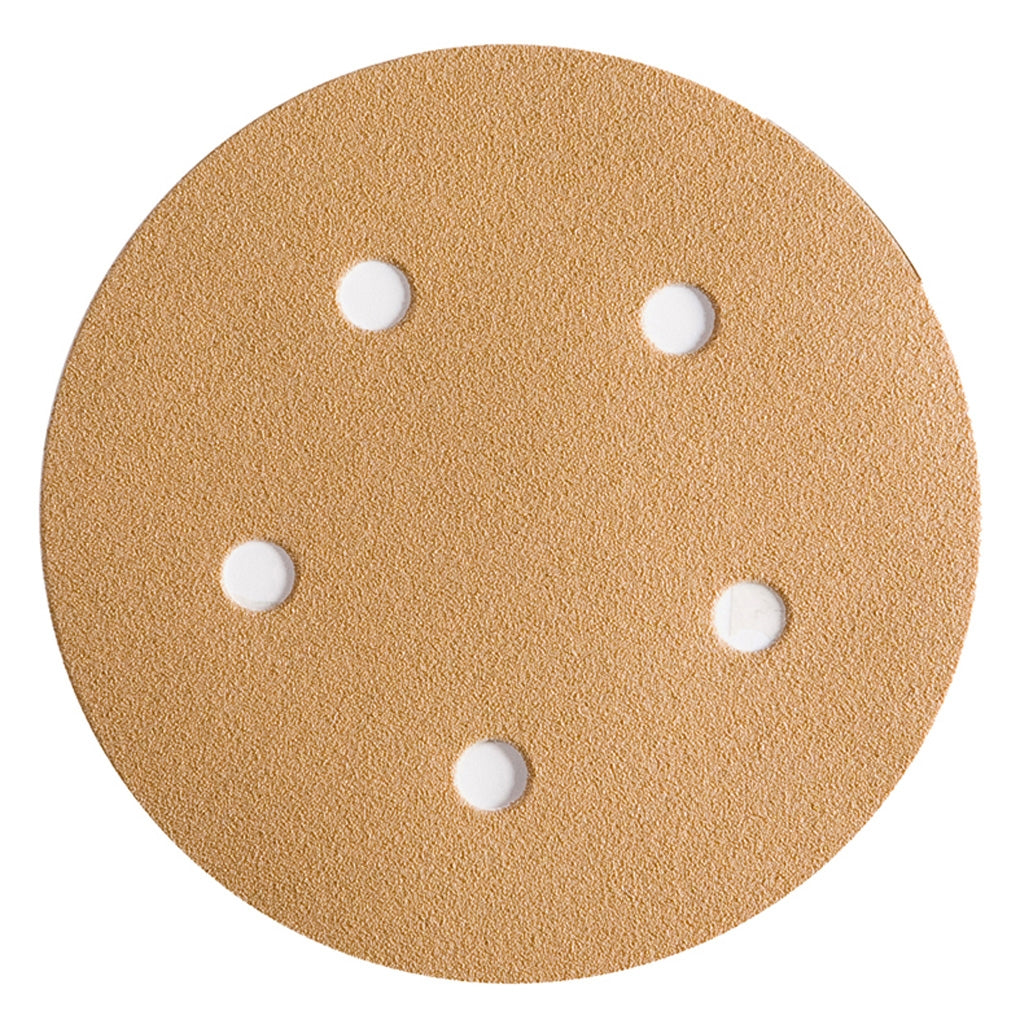 Sunmight - 52208 - 5 in 120G 5 Hole Velcro Gold BOX/50