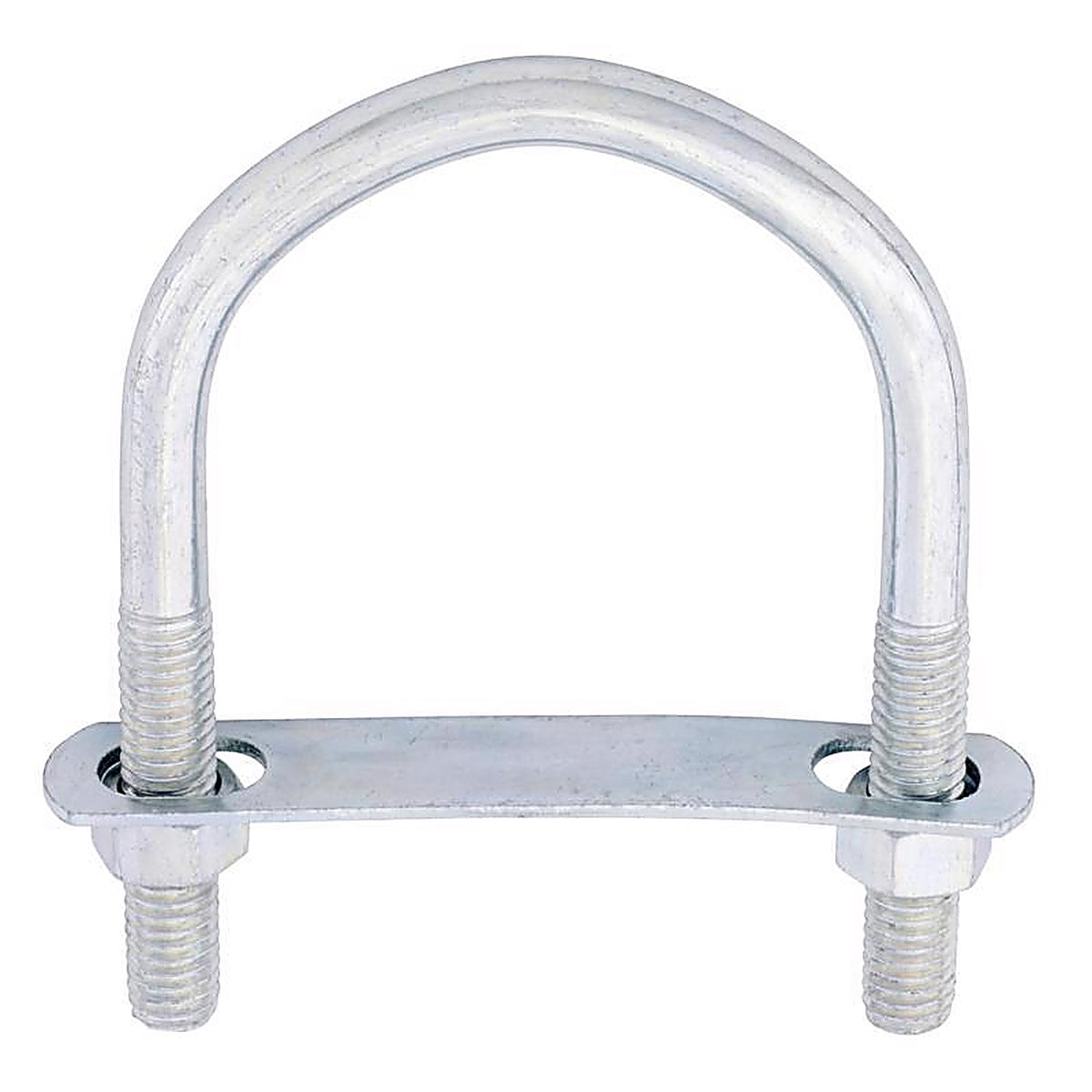 Hampton - 02-3450-127 - 3/8 in. x 3 in. W x 4-1/8 in. L Coarse Zinc-Plated Steel U-Bolt