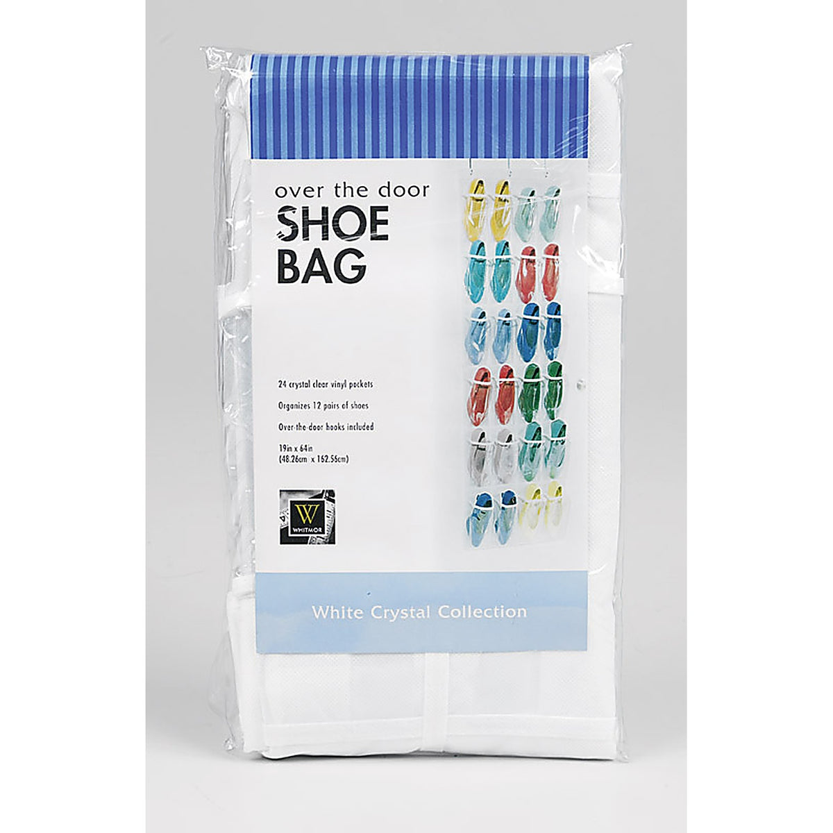 Whitmor - 6044-13CTF - 19 in. H x 1/4 in. W x 64 in. L Vinyl Shoe Bag