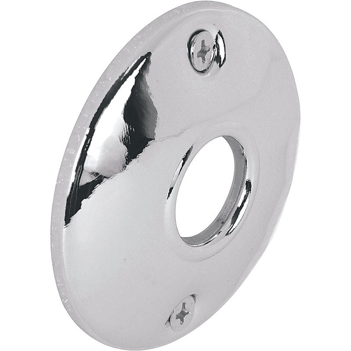 Prime-Line - E2439 - Chrome Silver Steel Door Knob Rosettes - 2/Pack
