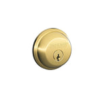 Schlage - B60605 - B-Series Bright Brass Brass Single Cylinder Deadbolt