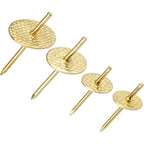 Hillman - 122188 - AnchorWire Brass-Plated Assorted Quick Hanger 10 lb 6 pk