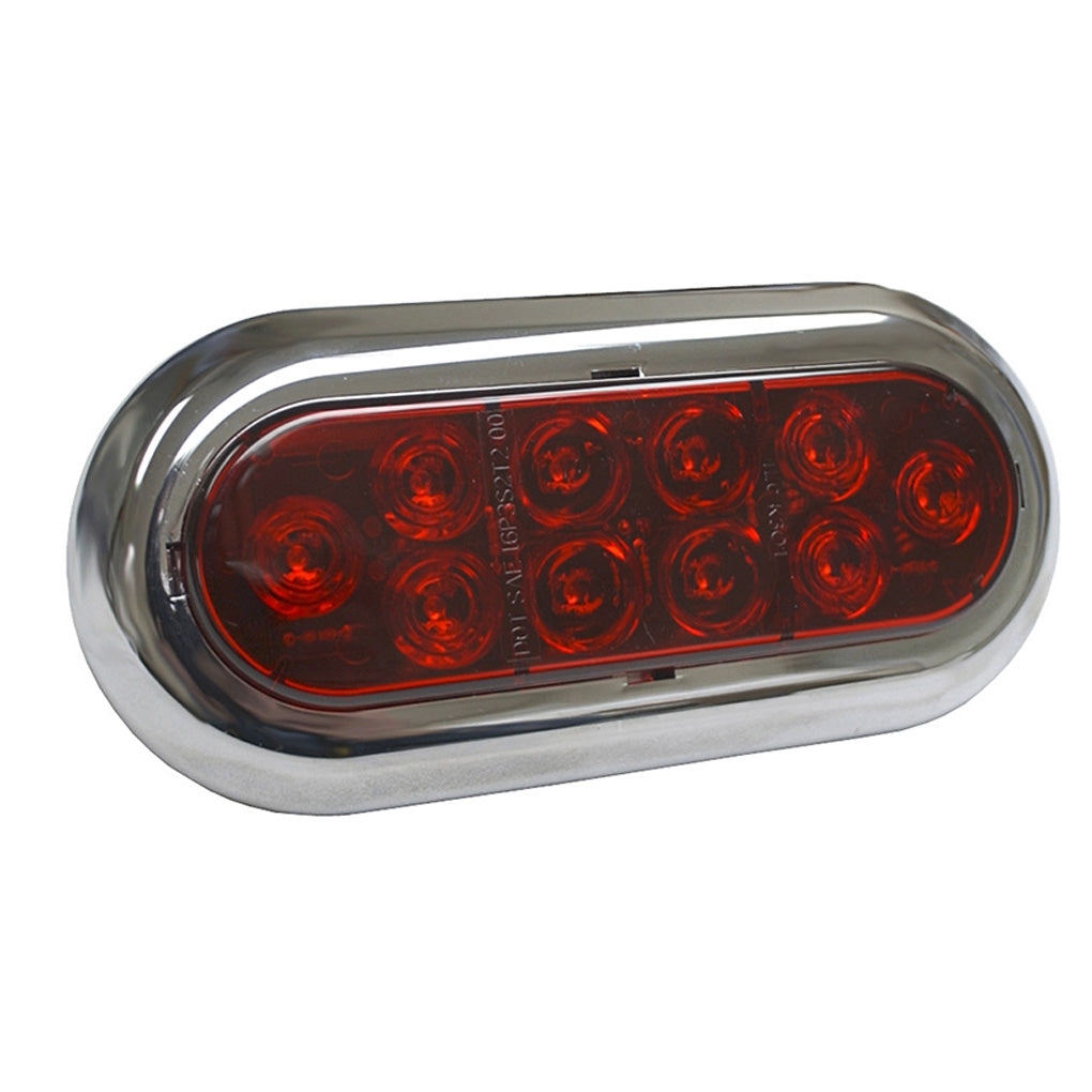 Grote - 52592-5 - Red Tail Low Profile Oval