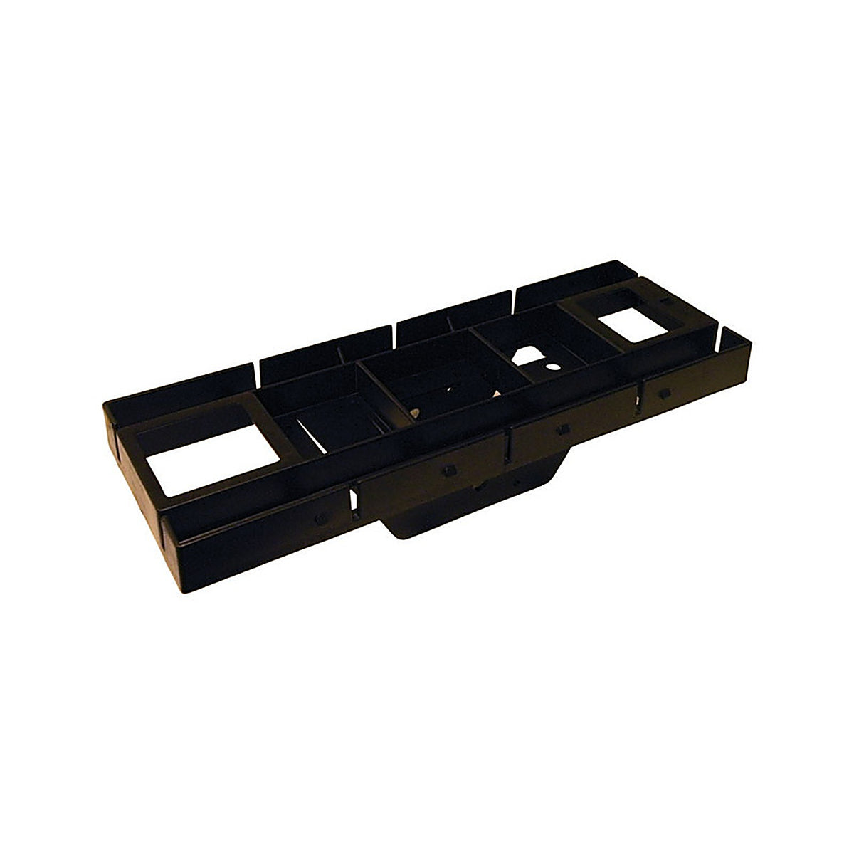 Gibraltar Mailboxes - GMB225B - Black Polymer Mailbox Mounting Board .15 Ga. 17 in. L